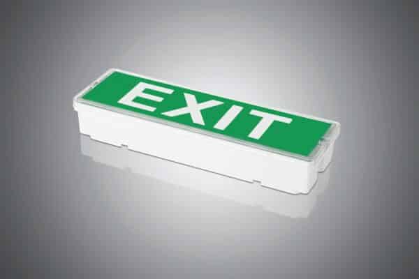 LED Emergency Exit Signs Wall Mounted